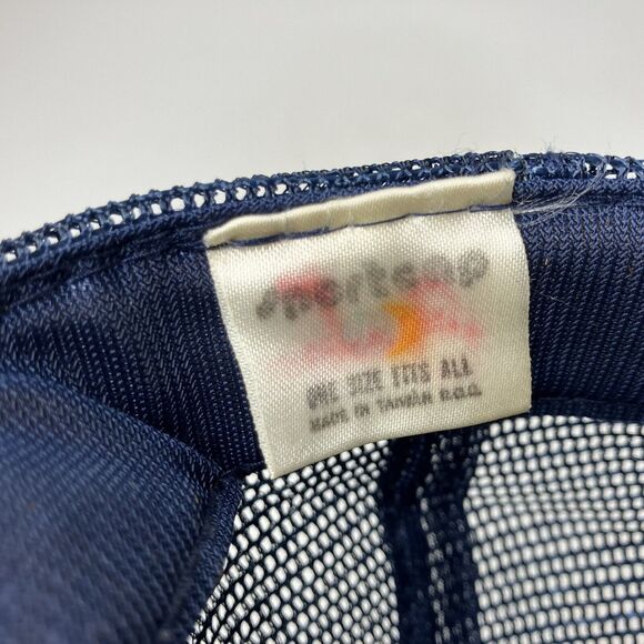 Vtg Pinkerton Inc Security Service Hat Cap Blue Mesh Snapback Embroidered Patch - Picture 8 of 10